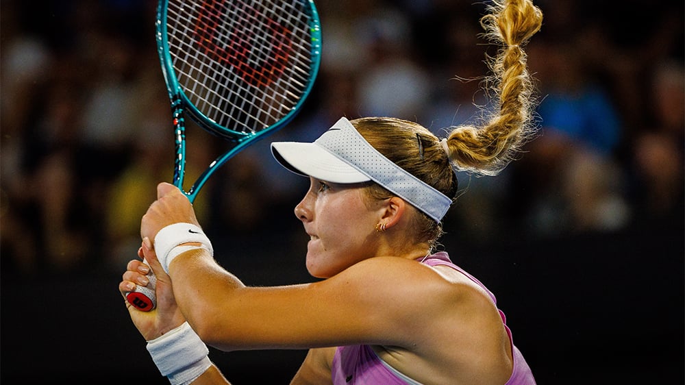 La jeune prodige du tennis n'en a pas fini de faire parler d'elle.