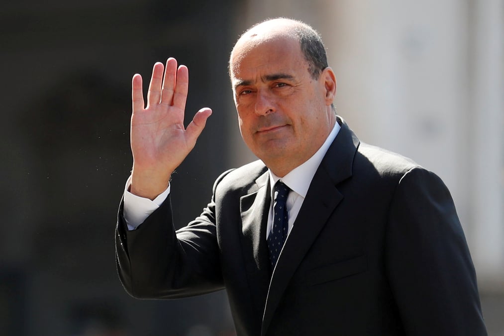 Le dirigeant du parti democrate italien contamine par le coronavirus