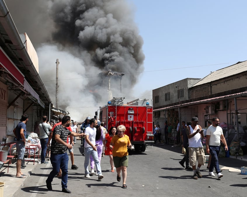 Armenie: explosions dans un depot de feux d'artifice, trois morts