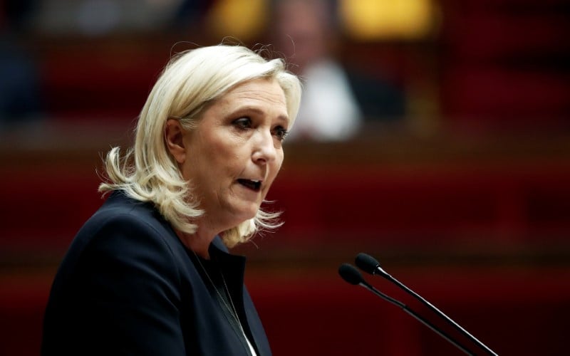Marine le pen se declare pour la presidentielle de 2022
