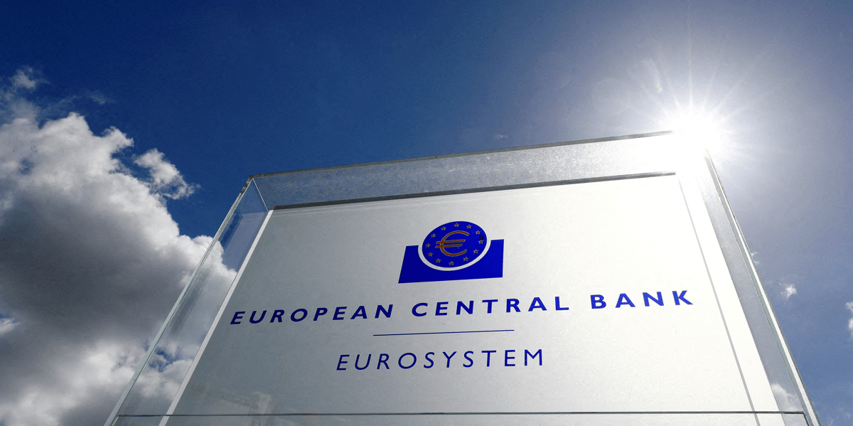 Photo d'archives du logo de la banque centrale europeenne (bce)