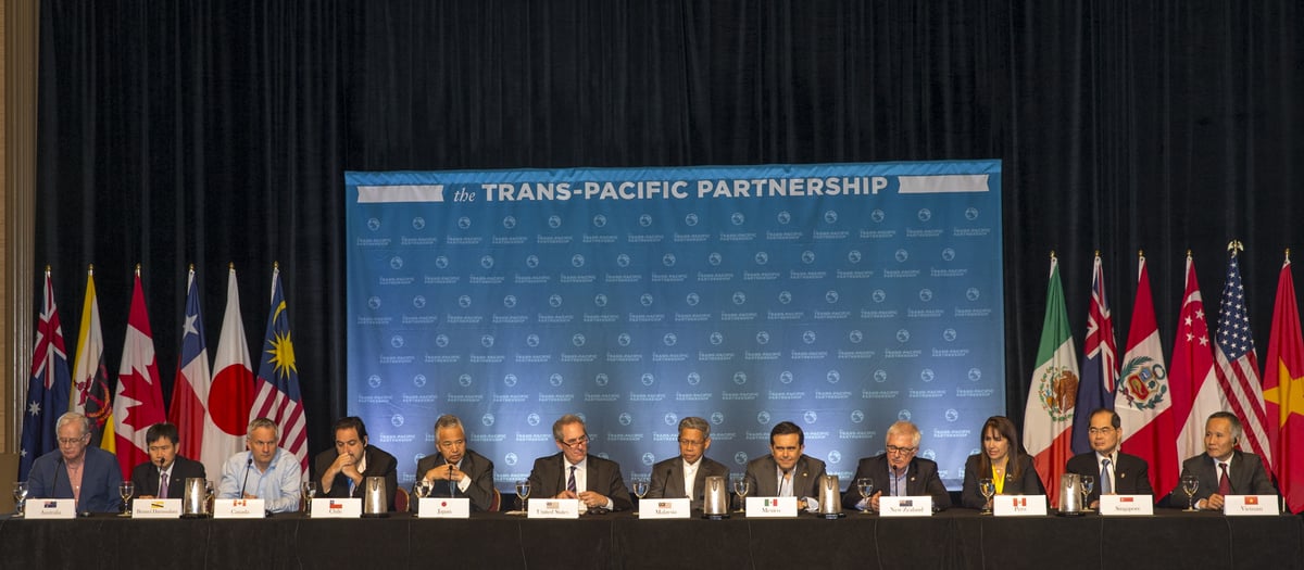 Pas encore d'accord sur le projet de partenariat transpacifique