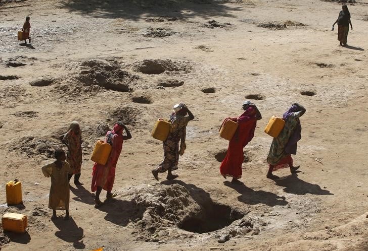 Famine et diarrhees tuent 110 personnes dans le sud de la somalie