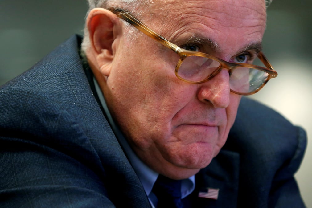 Giuliani fait machine arriere sur le projet immobilier de trump a moscou