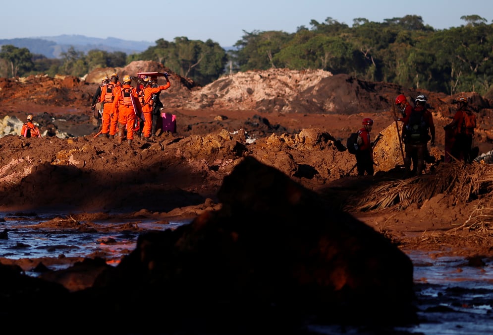 Le bilan de la catastrophe miniere au bresil s'alourdit a 60 morts