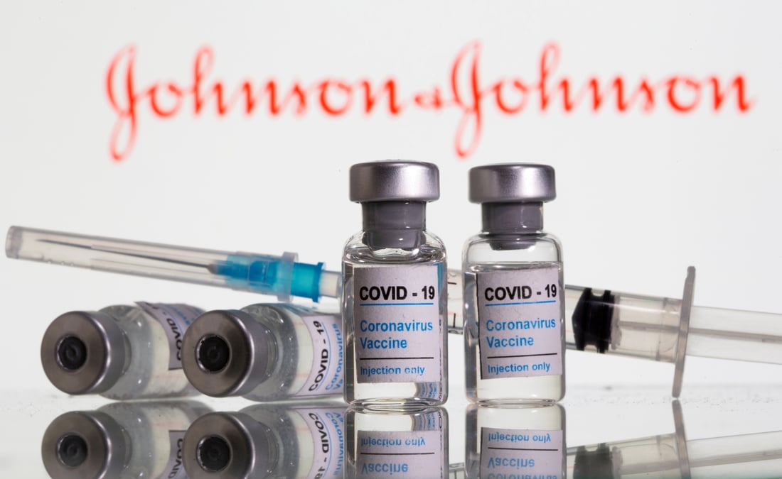 J&j releve sa prevision de benefice pour 2021, maintient l'objectif de ventes de vaccins