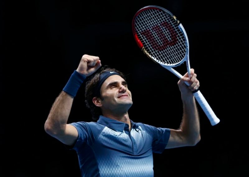 Tennis: Roger Federer arrache une 11e demi-finale au Masters