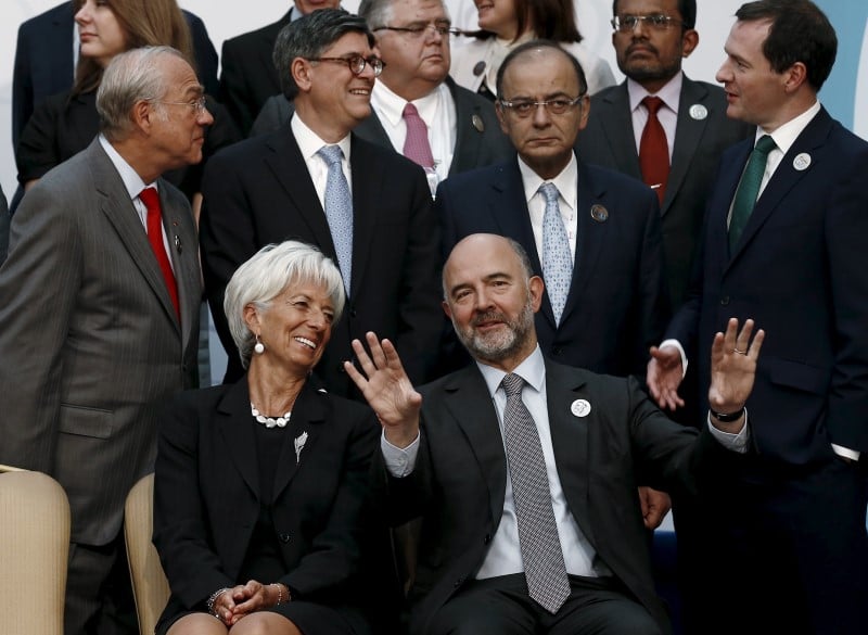 Le g20 prone la prudence sur les taux mais epargne la fed