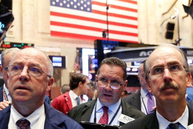 Wall street a la baisse a la cloture