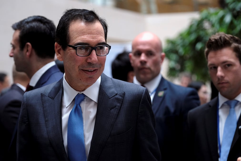 Mnuchin dit esperer que les negociations usa-chine touchent a leur fin