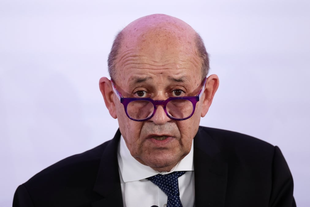 Le drian qualifie le bombardement a kramatorsk de "crime contre l'humanite"