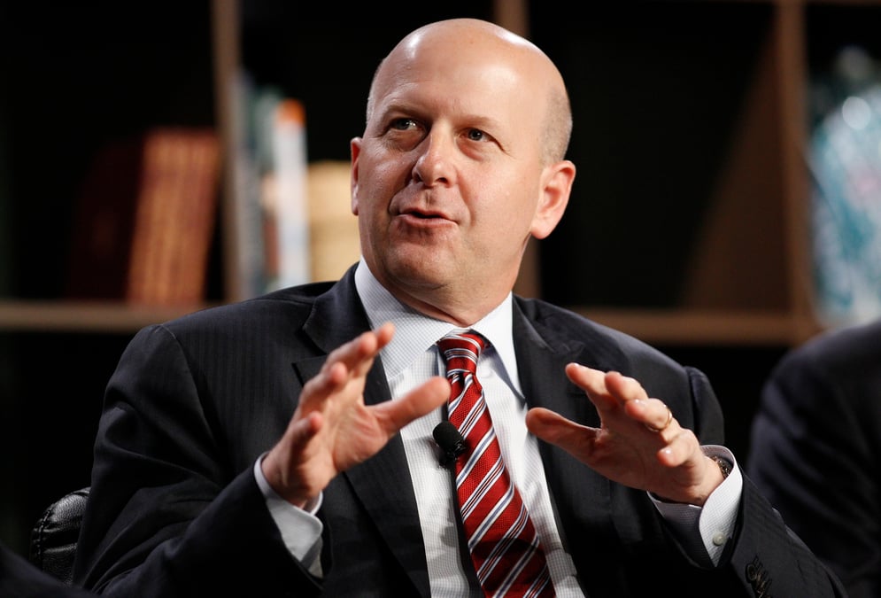 Le patron de la banque américaine Goldman Sachs, David Solomon, a fait les frais de propos acerbes de Donald Trump.