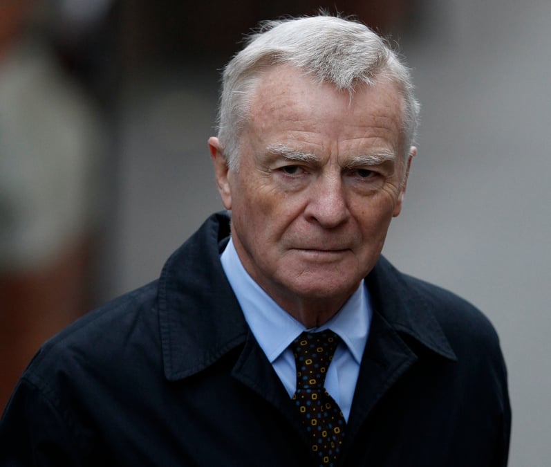 L'ancien president de la fia max mosley meurt a l’age 81 ans