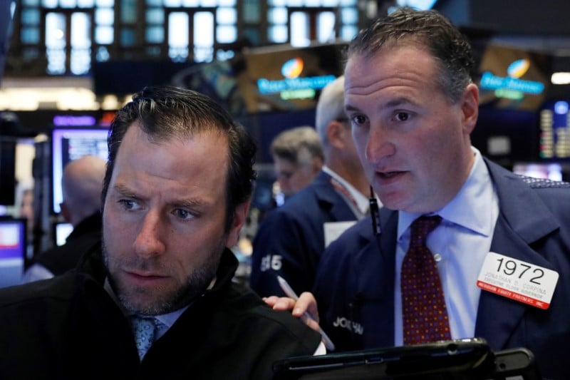 La bourse de wall street termine en hausse