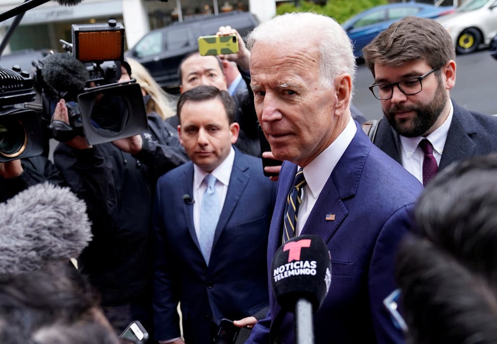 Joe biden officialise sa candidature a l'investiture du parti democrate