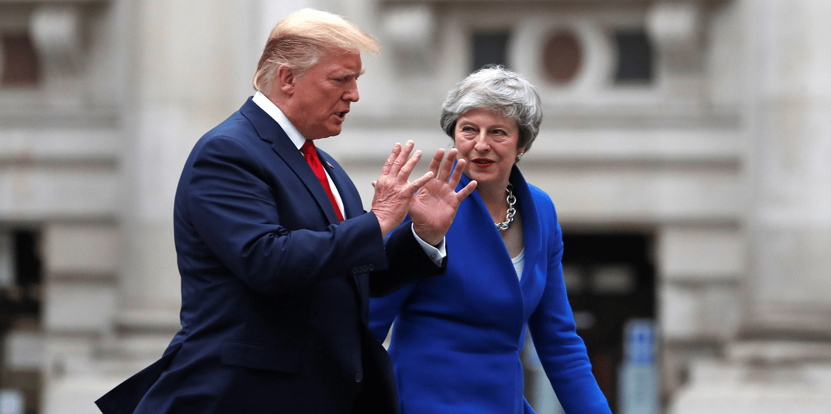 Donald Trump, Theresa May, visite officielle, Londres,
