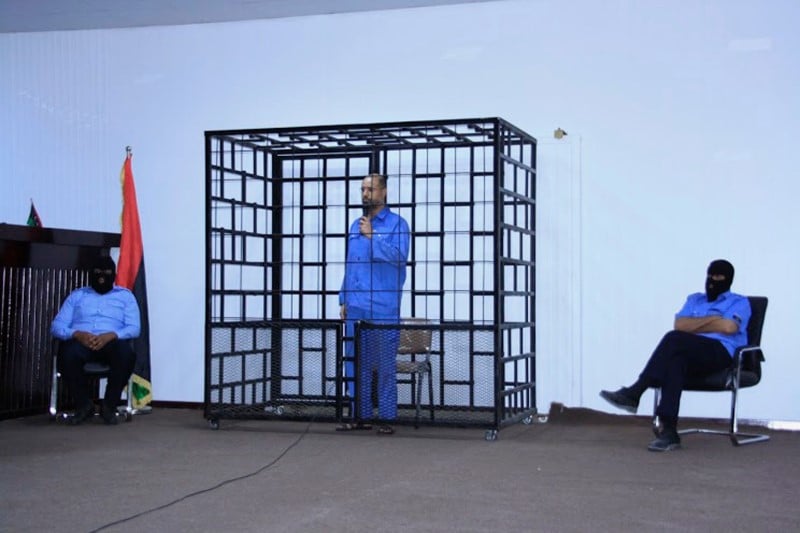 Saif al islam condamne a mort par contumace en libye