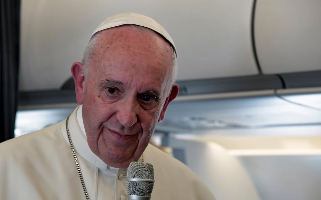 Le pape s'adressera a donald trump avec "sincerite"