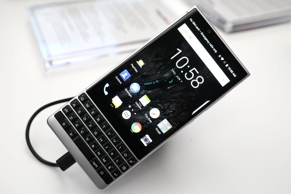 Blackberry, a suivre a wall street