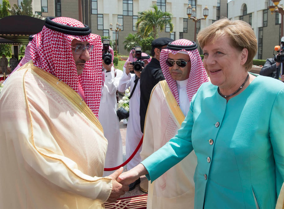 Merkel plaide pour un accord commercial entre l'ue et le golfe