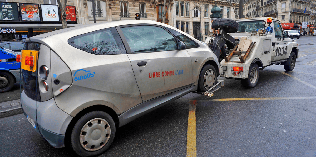 automobile, Autolib', voiture en libre service
