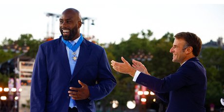 Qui de mieux placé que Teddy Riner, grand admirateur du Japon, que pour inaugurer le pavillon France à Osaka ?