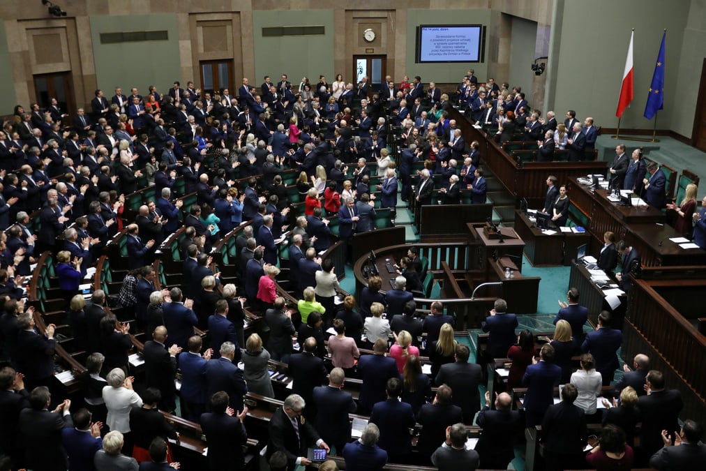 Les reformes judiciaires en pologne adoptees en premiere lecture