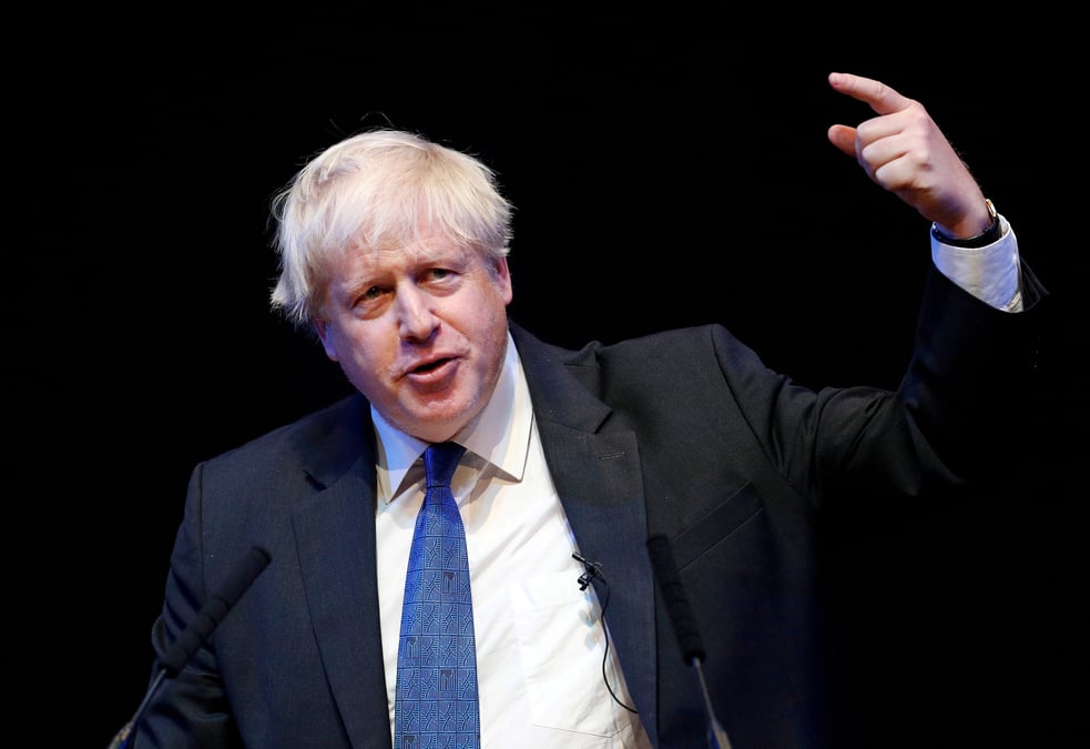 Boris johnson met en garde l'ue contre un retour au "blocus continental"