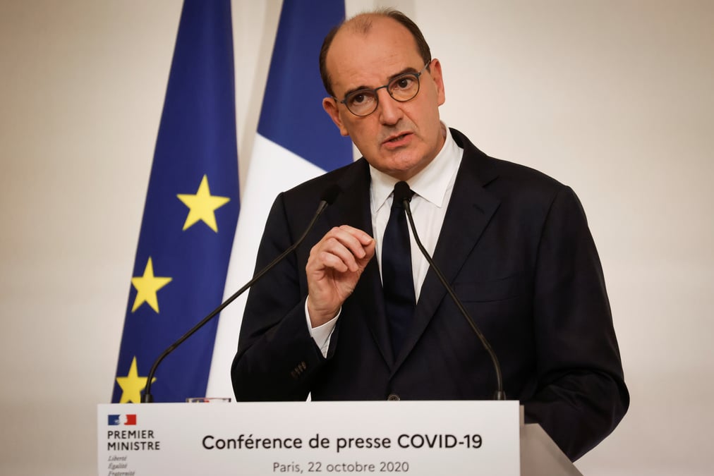 Le couvre-feu concernera 54 departements francais vendredi soir