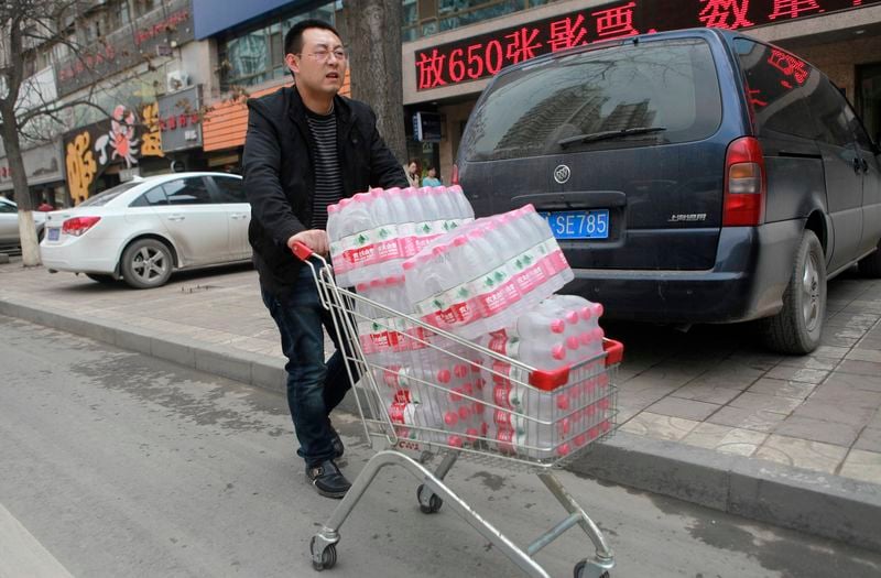 Pollution au benzène de l'eau potable de Lanzhou, en Chine