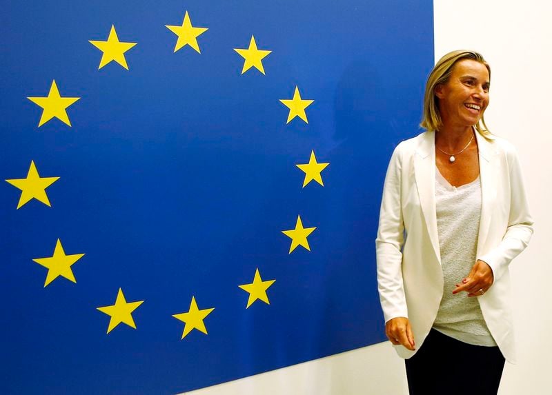 La gauche européenne veut Mogherini à la diplomatie de l'UE
