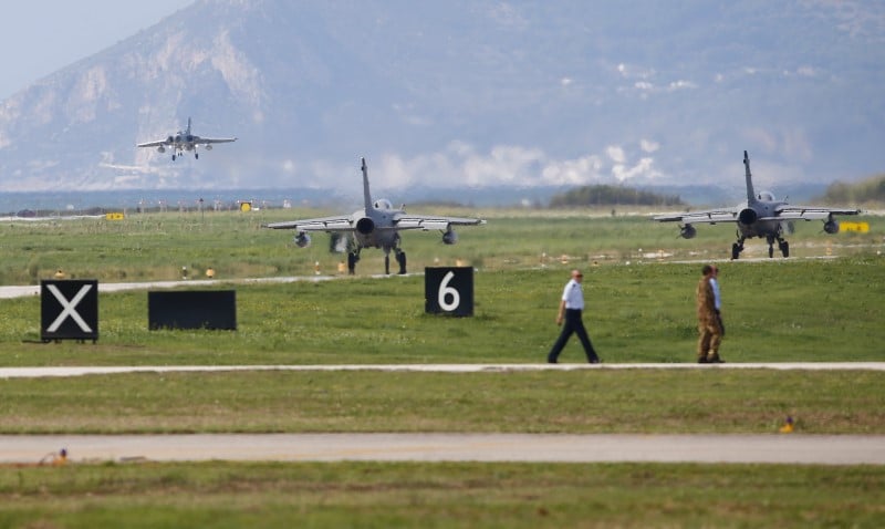 Grandes manoeuvres de l'otan en mediterranee