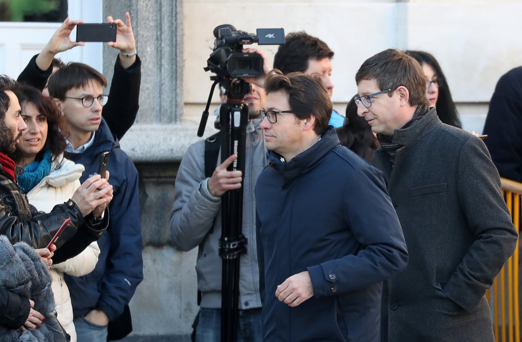 Proces sous tension a madrid des dirigeants separatistes catalans