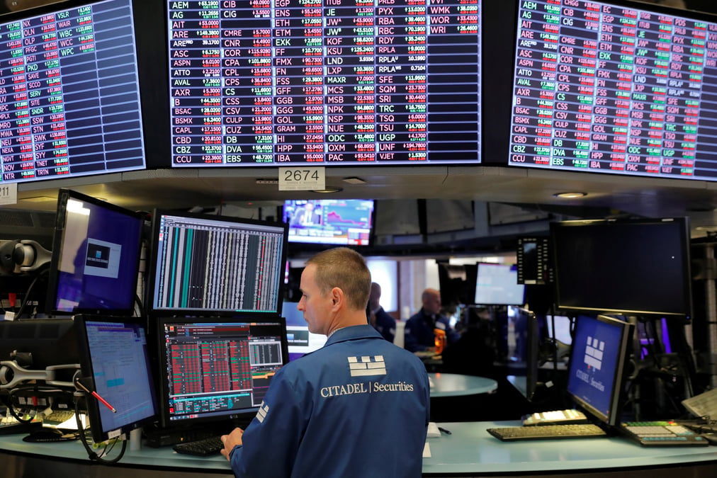La bourse de new york finit en net recul