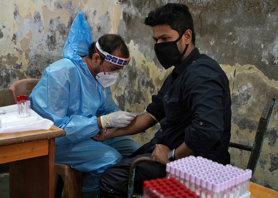 Coronavirus: en inde, le nombre de cas approche des 8 millions