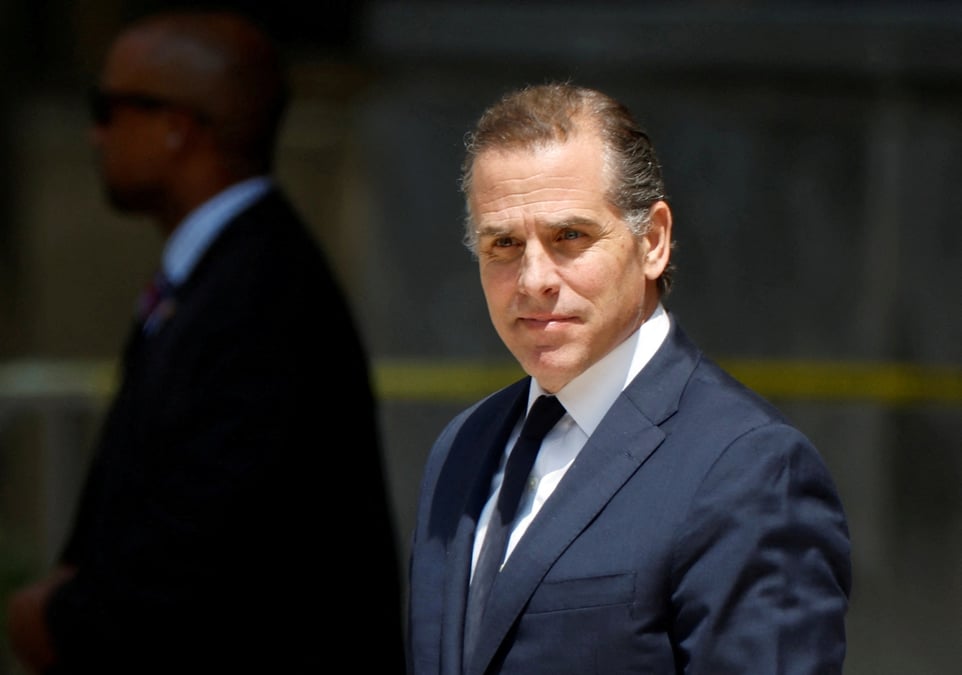 Le fils du president americain joe biden, hunter, doit repondre d'accusations fiscales devant un tribunal federal
