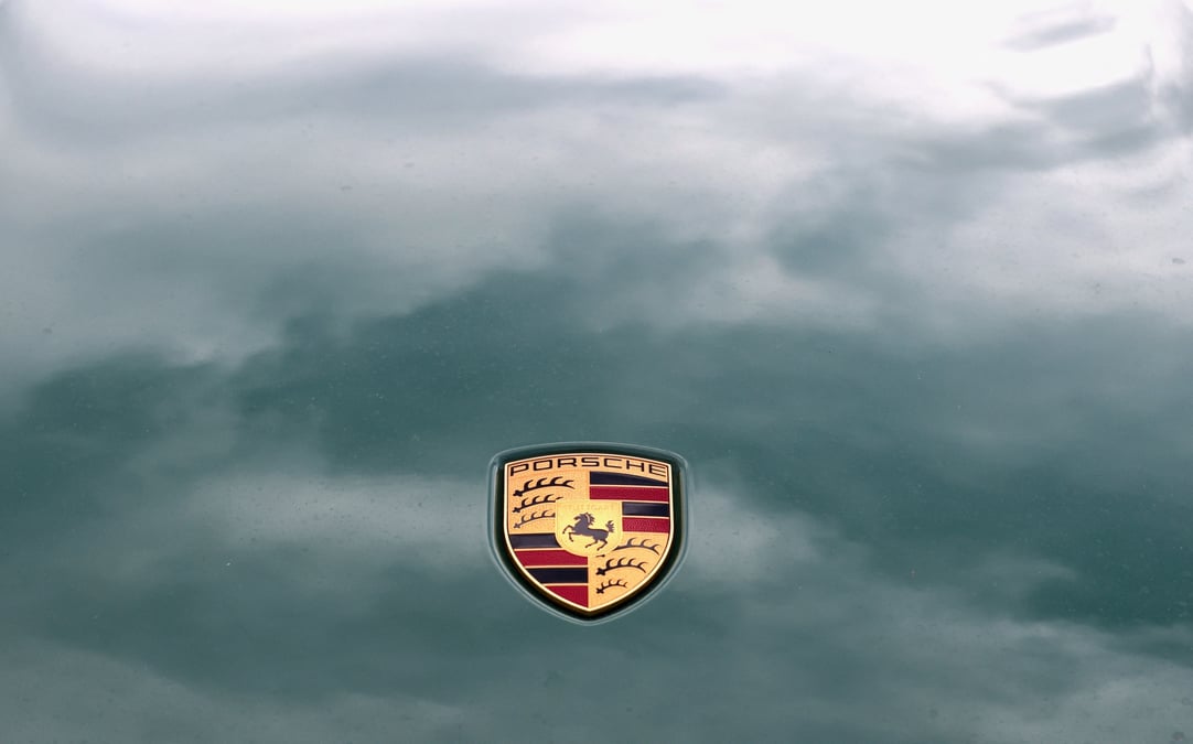 Le logo de porsche