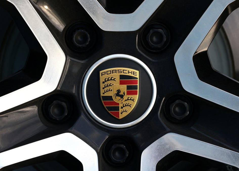 Le logo de porsche