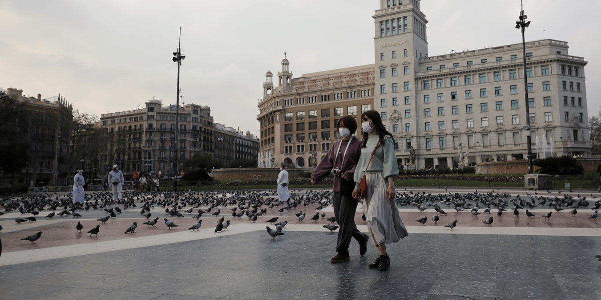 Coronavirus: les habitants de barcelone pries de rester chez eux