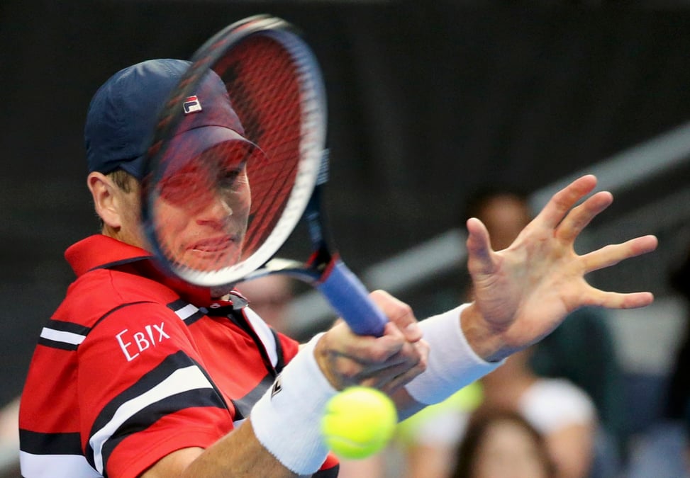 Mauvaise surprise pour john isner, tsonga-monteiro reporte