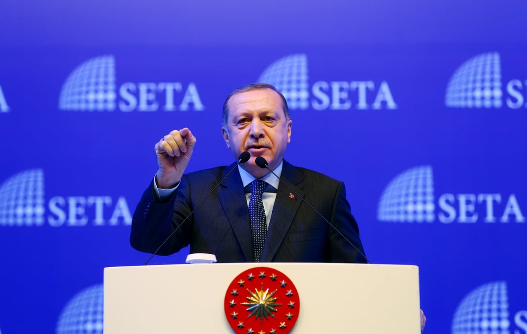 Erdogan annonce que l'intervention turque en syrie ira jusqu'a rakka