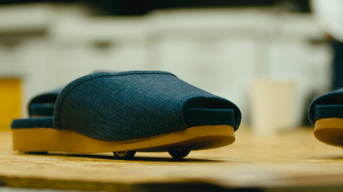 Des chaussons autonomes dans une auberge traditionnelle du japon