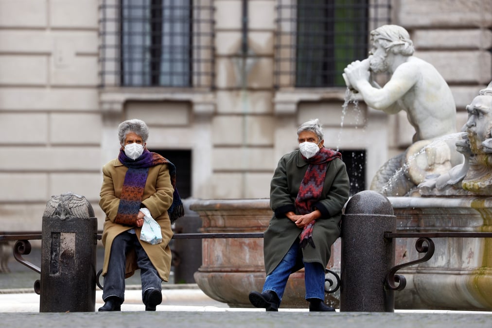 Coronavirus: l'italie signale 299 deces et 11.629 nouveaux cas journaliers