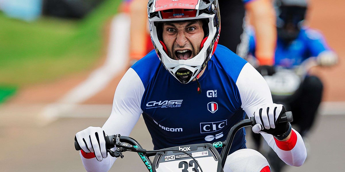 Joris Daudet, champion du monde de BMX