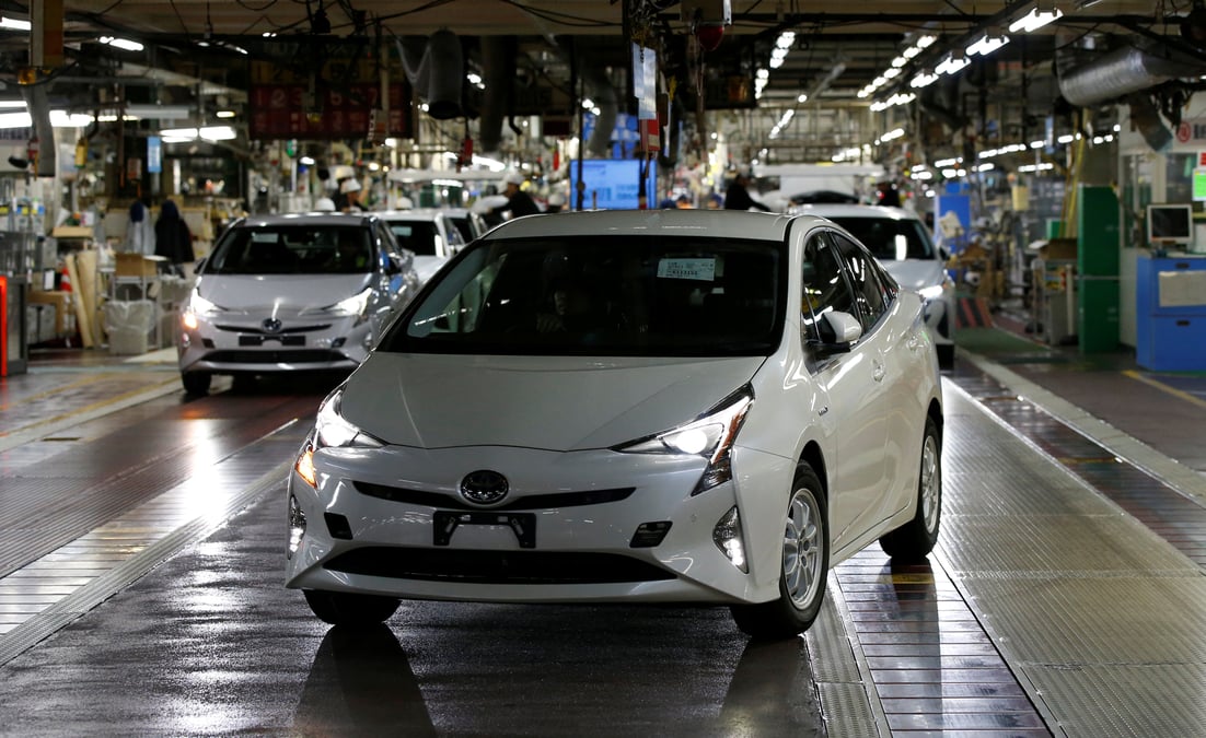 Toyota va rappeler 1,03 million de vehicules hybrides dans le monde