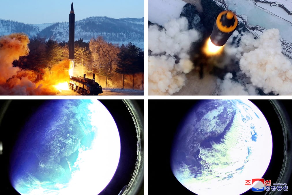 La coree du nord dit avoir teste un missile hwasong-12