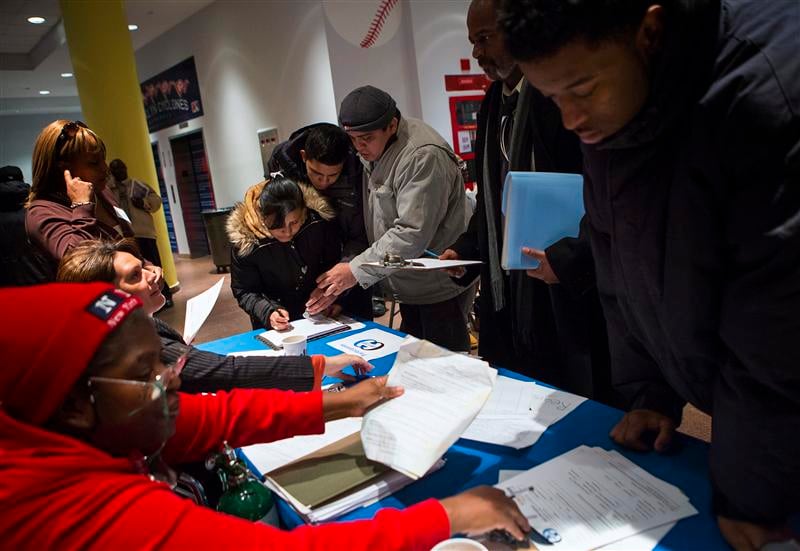 Nouvelle baisse des inscriptions au chômage aux Etats-Unis