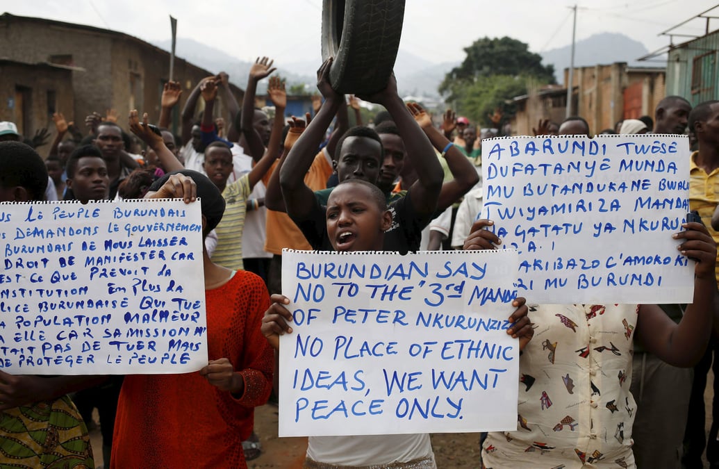 Report de la presidentielle au burundi au 15 juillet