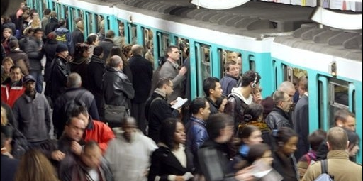 Grève de la RATP 22 November 2007 à Paris