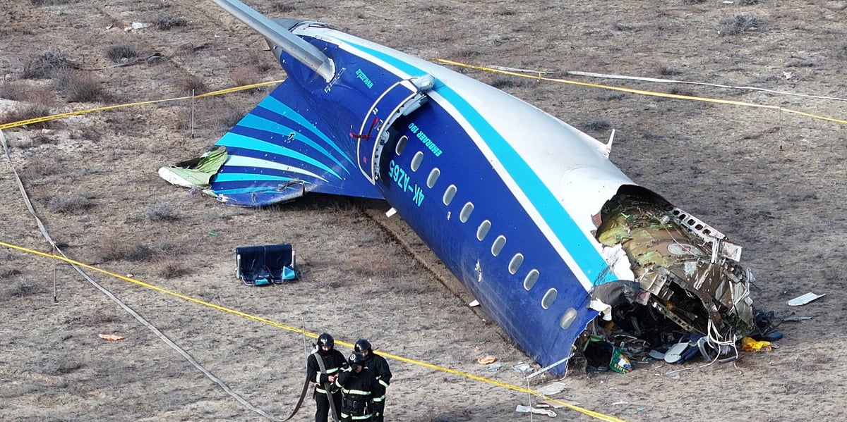 Les circonstances du crash de l'Embraer E190 d'Azerbaijan Airlines suscite l'hypothèse d'un tir accidentel russe.